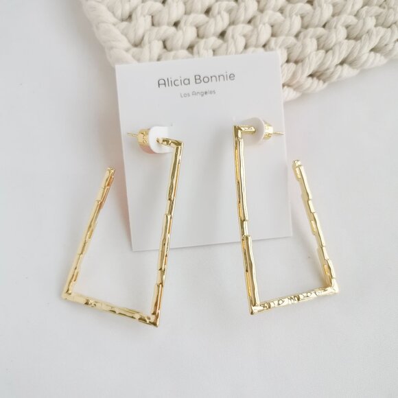 Alicia Bonnie Jewelry - Authentic Alicia Bonnie Cora Gold Drop Earrings
